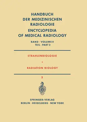  Strahlenbiologie / Radiation Biology | Buch |  Sack Fachmedien