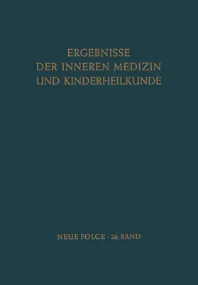 Heilmeyer / Schoen / Muller | Ergebnisse der Inneren Medizin und Kinderheilkunde | Buch | 978-3-642-94984-5 | sack.de
