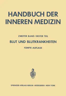 Heilmeyer |  Blut und Blutkrankheiten | Buch |  Sack Fachmedien