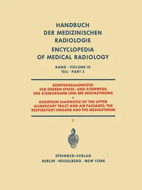 Borgström / Lunderquist / Schmid |  Röntgendiagnostik der Oberen Speise- und Atemwege der Atemorgane und des Mediastinums Teil 3 / Roentgen Diagnosis of the Upper Alimentary Tract and Air Passages, the Respiratory Organs and the Mediastinum Part 3 | Buch |  Sack Fachmedien