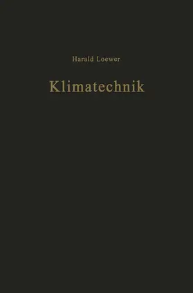 Loewer |  Klimatechnik | Buch |  Sack Fachmedien