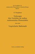 Neugebauer |  Vorlesungen über Geschichte der antiken mathematischen Wissenschaften | Buch |  Sack Fachmedien