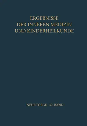 Heilmeyer / Muller |  Ergebnisse der Inneren Medizin und Kinderheilkunde | Buch |  Sack Fachmedien