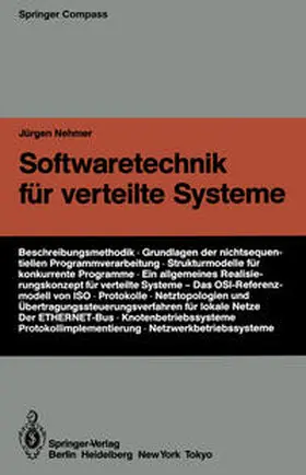 Nehmer | Softwaretechnik für verteilte Systeme | E-Book | sack.de