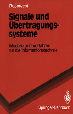 Rupprecht | Signale und Übertragungssysteme | E-Book | www.sack.de