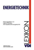 Schaefer |  VDI-Lexikon Energietechnik | Buch |  Sack Fachmedien