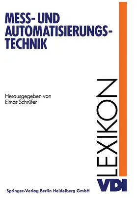 Schrüfer |  Lexikon Meß- und Automatisierungstechnik | Buch |  Sack Fachmedien