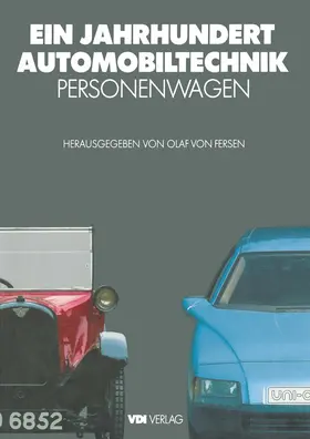 Fersen |  Ein Jahrhundert Automobiltechnik | Buch |  Sack Fachmedien