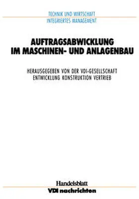 Auftragsabwicklung im Maschinen- und Anlagebau | eBook | Sack Fachmedien