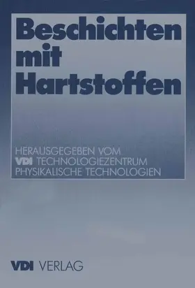? |  Beschichten mit Hartstoffen | Buch |  Sack Fachmedien