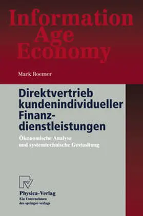 Roemer |  Direktvertrieb kundenindividueller Finanzdienstleistungen | eBook | Sack Fachmedien