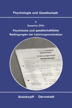 Offe | Psychische und Gesellschaftliche Bedingungen der Leistungsmotivation | E-Book | www.sack.de