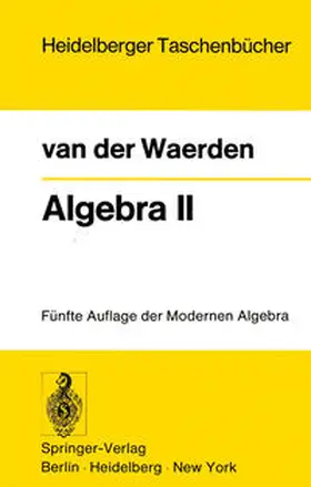 Waerden |  Algebra II | eBook | Sack Fachmedien