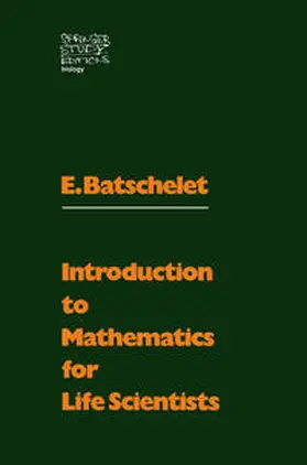 Batschelet |  Introduction to Mathematics for Life Scientists | eBook | Sack Fachmedien