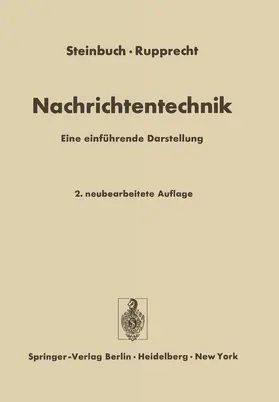 Steinbuch / Rupprecht |  Nachrichtentechnik | Buch |  Sack Fachmedien