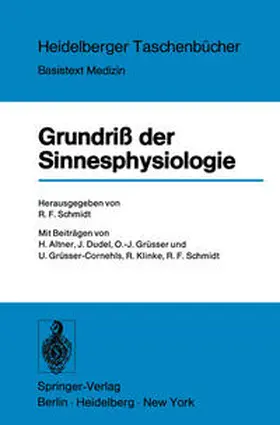 Schmidt |  Grundriß der Sinnesphysiologie | eBook | Sack Fachmedien