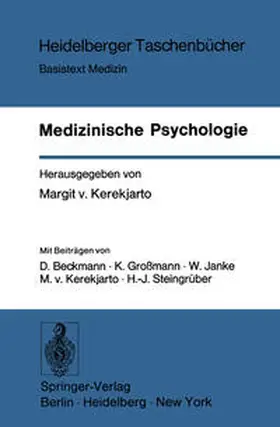Kerekjarto |  Medizinische Psychologie | eBook | Sack Fachmedien