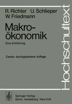 Richter / Schlieper / Friedmann |  Makroökonomik | eBook | Sack Fachmedien