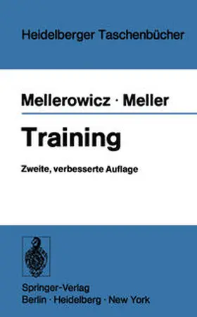 Mellerowicz / Meller |  Training | eBook | Sack Fachmedien
