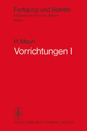 Mauri |  Vorrichtungen I | eBook | Sack Fachmedien