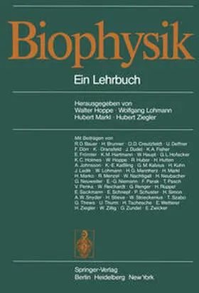 Hoppe / Lohmann / Markl |  Biophysik | eBook | Sack Fachmedien