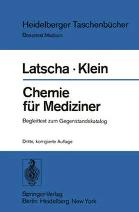Latscha / Klein |  Chemie für Mediziner | eBook | Sack Fachmedien