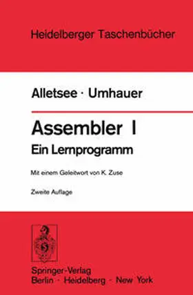Alletsee / Umhauer |  Assembler I | eBook | Sack Fachmedien