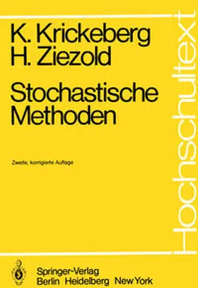 Krickeberg / Ziezold |  Stochastische Methoden | eBook | Sack Fachmedien
