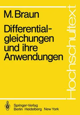 Braun |  Differentialgleichungen und ihre Anwendungen | eBook | Sack Fachmedien