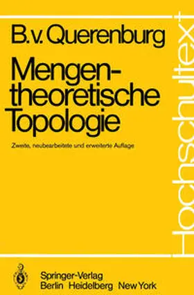 Querenburg |  Mengentheoretische Topologie | eBook | Sack Fachmedien