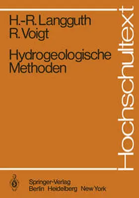 Langguth / Voigt |  Hydrogeologische Methoden | eBook | Sack Fachmedien