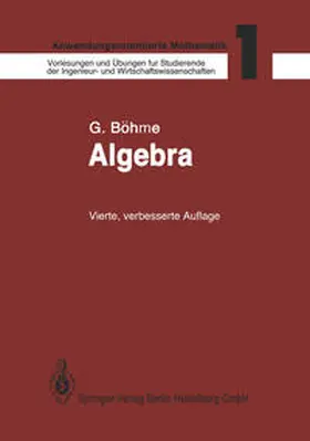Böhme |  Algebra | eBook | Sack Fachmedien