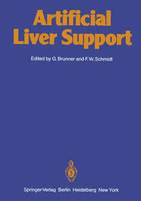 Brunner / Schmidt |  Artificial Liver Support | eBook | Sack Fachmedien