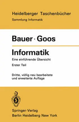 Bauer / Goos | Informatik | E-Book | sack.de