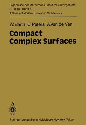 Barth / Ven / Peters | Compact Complex Surfaces | Buch | 978-3-642-96756-6 | sack.de