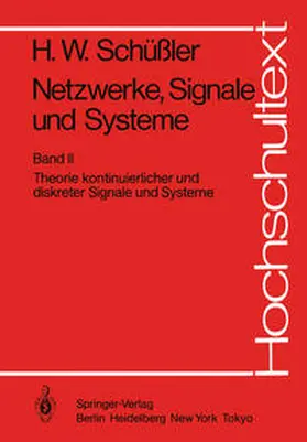 Schüßler | Netzwerke, Signale und Systeme | E-Book | www.sack.de