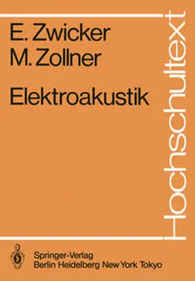 Zwicker / Zollner |  Elektroakustik | eBook | Sack Fachmedien