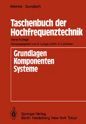 Meinke / Gundlach / Lange |  Taschenbuch der Hochfrequenztechnik | eBook | Sack Fachmedien