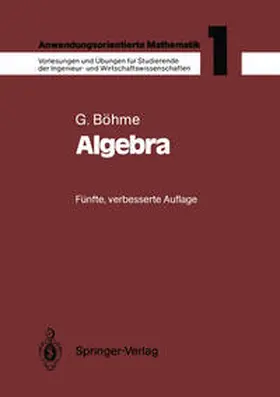 Böhme |  Algebra | eBook | Sack Fachmedien