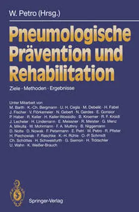 Petro |  Pneumologische Prävention und Rehabilitation | eBook | Sack Fachmedien