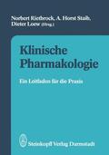Rietbrock / Loew / Staib |  Klinische Pharmakologie | Buch |  Sack Fachmedien