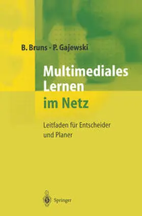 Bruns / Gajewski |  Multimediales Lernen im Netz | eBook | Sack Fachmedien