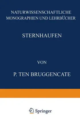 Ten Bruggencate / Schriftleitung der Naturwissenschaften |  Sternhaufen | Buch |  Sack Fachmedien