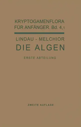 Lindau / Melchior / Pilger |  Die Algen | Buch |  Sack Fachmedien