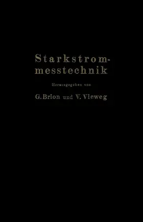 Hillebrand / Jäger / Schenkel |  Starkstrommeßtechnik | Buch |  Sack Fachmedien