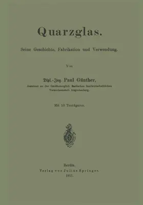 Günther |  Quarzglas | Buch |  Sack Fachmedien