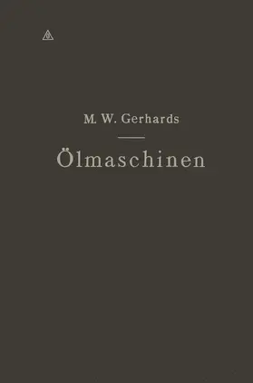 Gerhards |  Ölmaschinen | Buch |  Sack Fachmedien