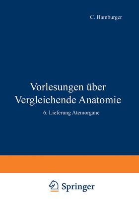 Bütschli / Buddenbrock / Hamburger | Vorlesungen Über Vergleichende Anatomie | Buch | 978-3-642-98750-2 | sack.de