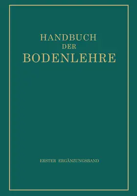 Blanck |  Handbuch der Bodenlehre | Buch |  Sack Fachmedien