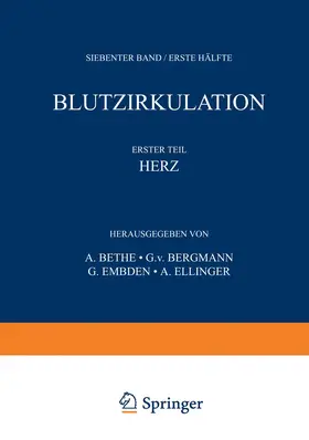 Bethe / Ellinger / Bergmann |  Handbuch der normalen und pathologischen Physiologie | Buch |  Sack Fachmedien